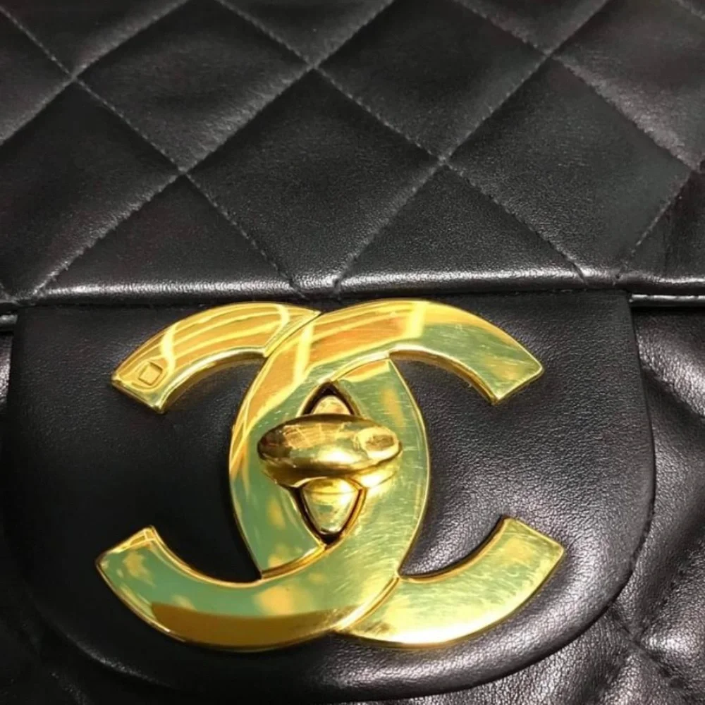 Chanel jumbo vintage flap lambskin bag - Picture 12 of 15